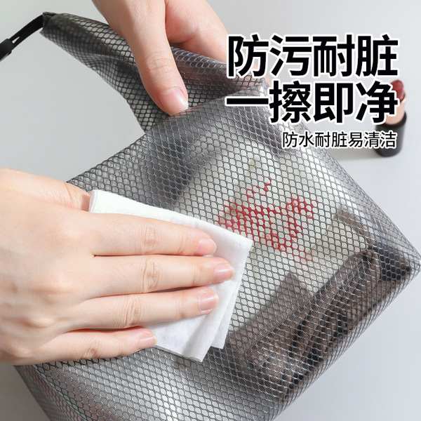 Capacious quality cosmetic bag