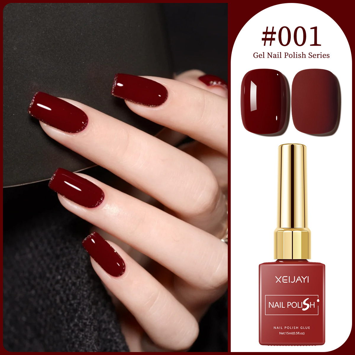 Macaron color pegamento de uñas 2025 nuevo estilo de moda Chellie rojo oliva verde pegamento de uñas