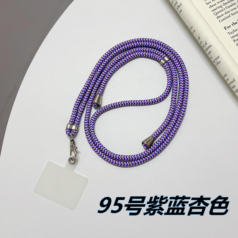 携帯ケースにナイロンのストラップが貼られています。|undefined