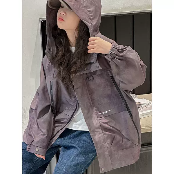 Purple jacket
