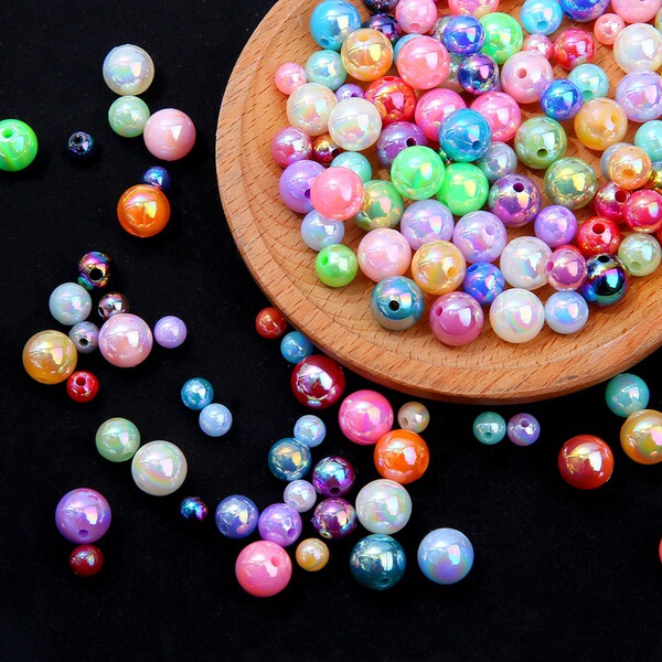 round beads pearl
