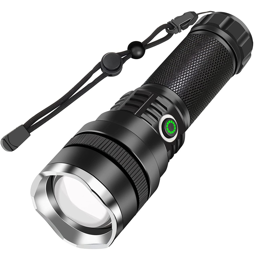 Transfronterizo nueva P50 linterna USB recargable al aire libre linterna LED Sonda de emergencia camping linterna de luz fuerte al por mayor