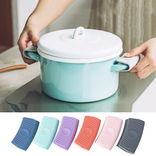 Manufacturers silicone high temperature insulation hand clip kitchen insulation gloves microwave oven non-slip tools hand clip