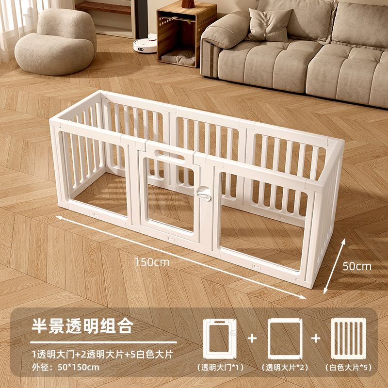 Valla para mascotas Valla para perros doméstica interior Valla para perros Valla protectora para gatos Perros pequeños Jaula para perros de tamaño mediano