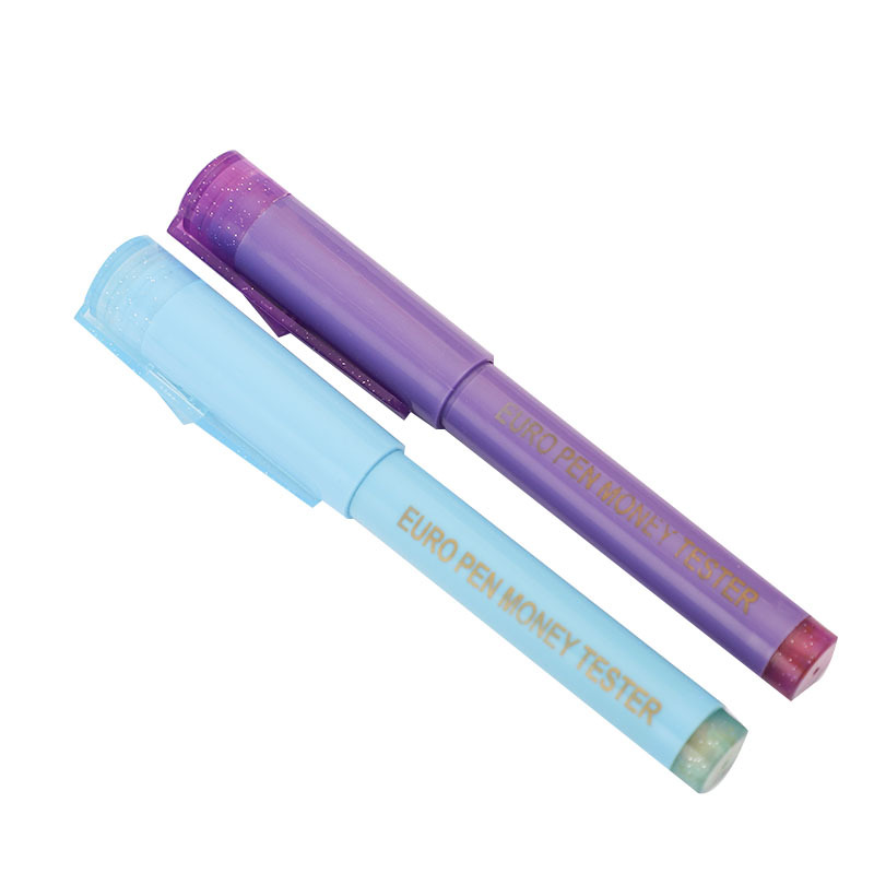 1379验钞笔便携式水性验钞机紫外钮扣电池验钞灯英语批发商用