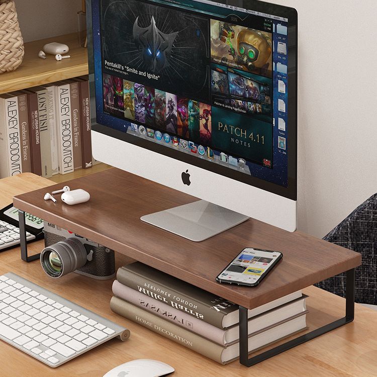 电脑增高架显示器托架垫高底座台式置物架支架桌面收纳架子承重