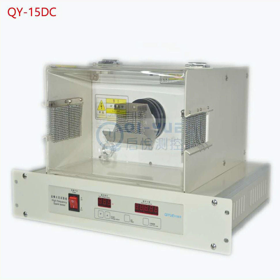Фабрика прямого питания провода и кабеля искровая испытательная машина металлическая обшитая перспективная установка высокочастотная искровая испытательная машина искровая машина