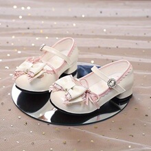 W 71711 Girl's Pink Heel Shoes Ůͯ��ɫƤЬ ����ѷŷ���羳