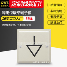厂家供应116*116泉源方型等电位联结端子箱 td28等电位联接端子箱