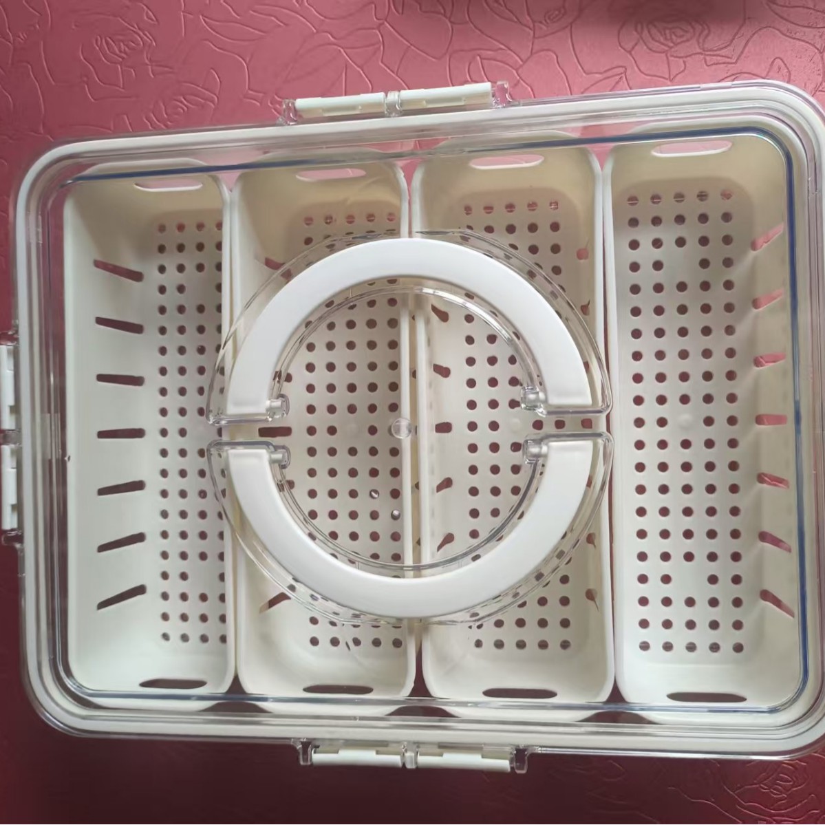 Caja de almacenamiento para condimentos y especias, caja de condimentos de calidad alimentaria para cocina, caja de sellado de alimentos para refrigerador, caja de almacenamiento para ensalada de frutas