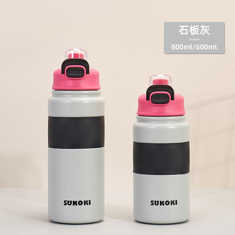 Hervidor térmico 316 acero inoxidable gran capacidad botella deportiva viaje automóvil uso exterior