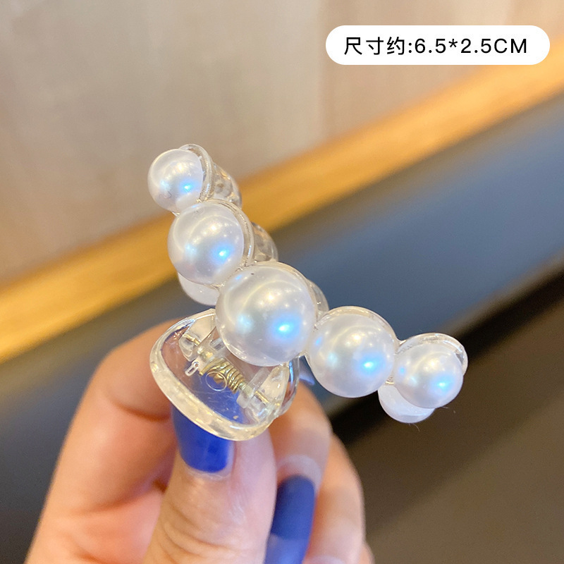 Pasador de Pelo Elegante Estilo Coreano, Pinza de Pelo Grande de Alta Gama, Nuevo Estilo 2025 para Peinados Recogidos, Pinza para Cabello Grueso.