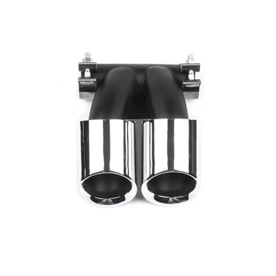 Suitable for Porsche 718 Carman Exhaust pipe - 718-gts-bright-silver-mouth