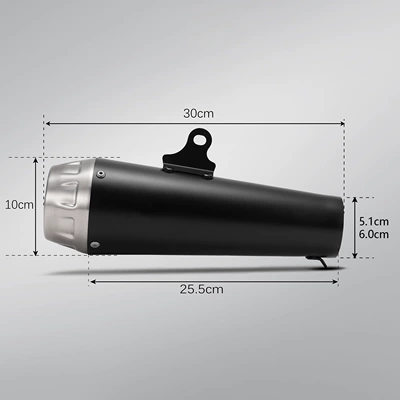 Motorcycle exhaust pipe, Motorcycle modified ARROW exhaust