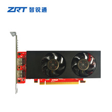 AMD多屏显卡 RX550 4G 128bit GDDR5 256*32 4HDMI PCI-E 16x LP