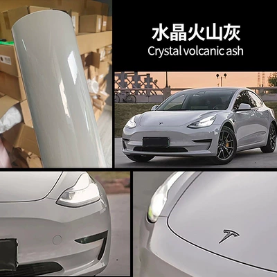 Gray Brooklyn Super Sub-Gray Blue — Auto Color Change Film - pet-crystal-volcanic-ash-152m-17m