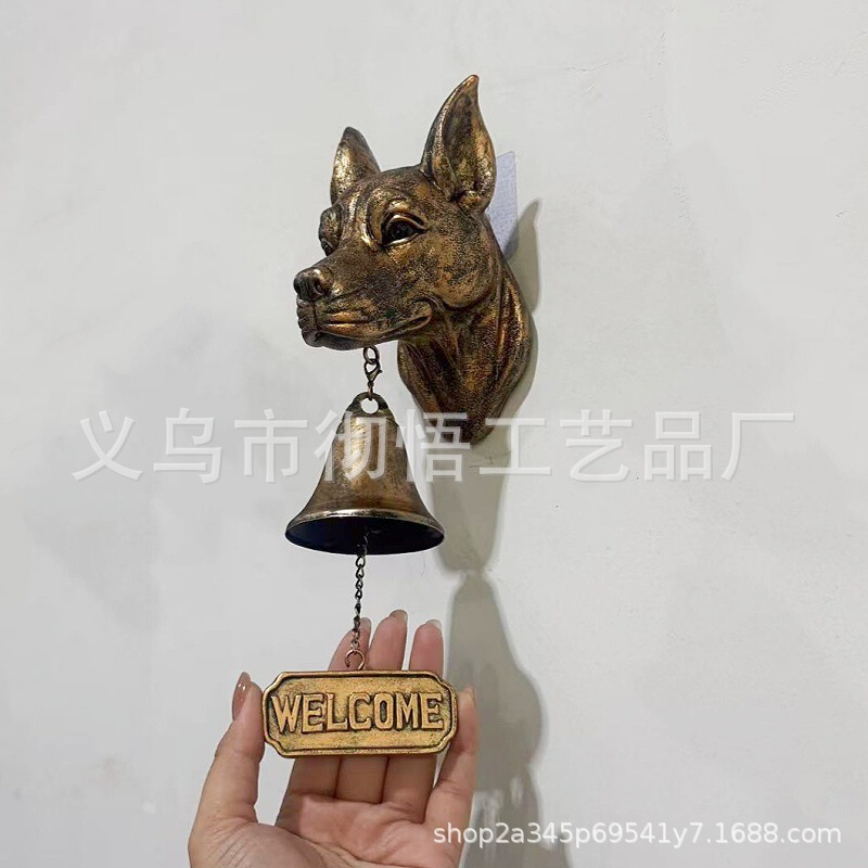越境新商品 バセットハウンド ウェルカムドアベル アニマルシリーズ ウェルカムドアベル|undefined