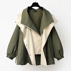 ウエストミッドレングストレンチコート2025新作韓国版新作レディース春秋服カジュアル人気カーゴレディース