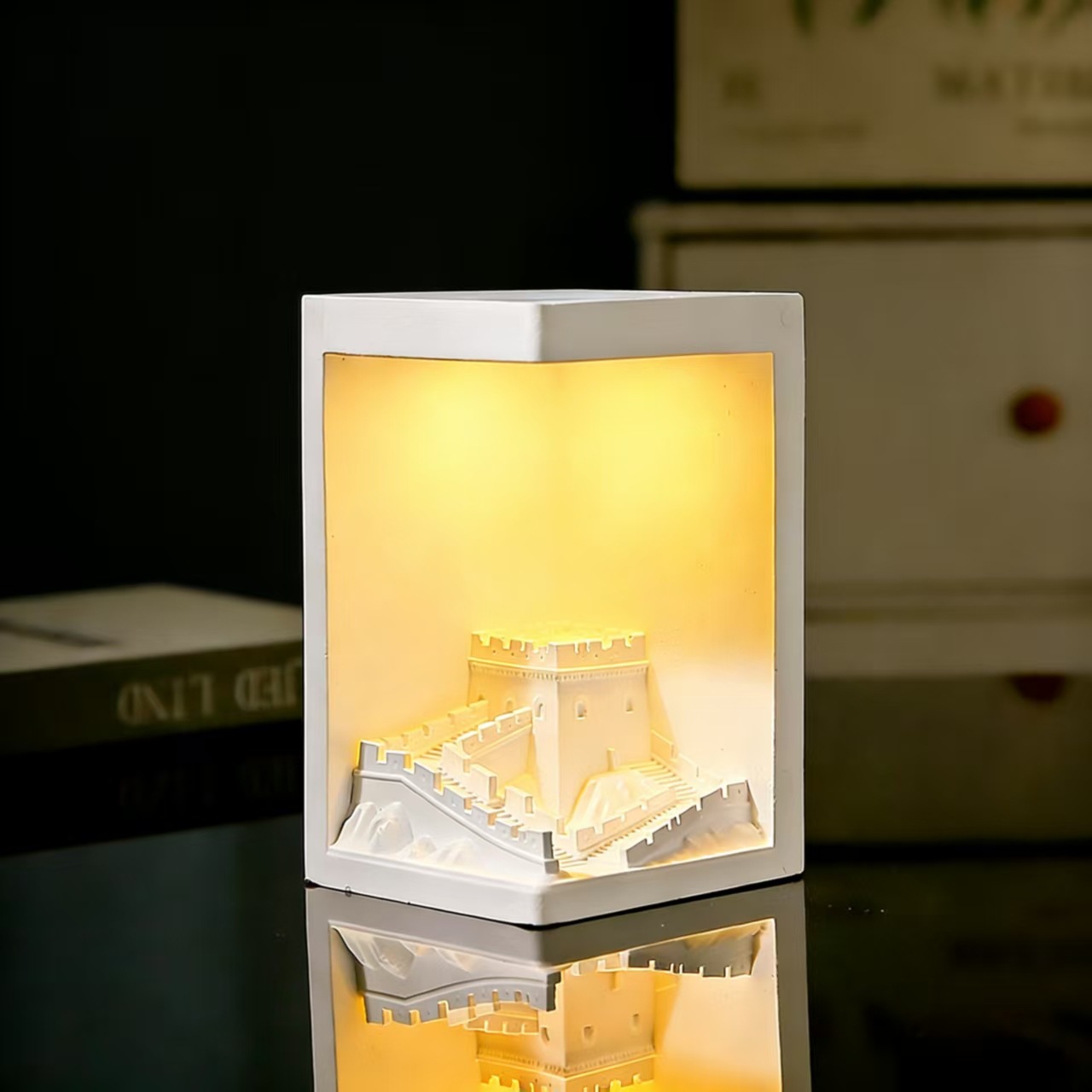 Creativa nueva banda magnética decoración de aroma lámpara de atmósfera hogar dormitorio oficina con luz de noche aire fresco acompañante regalo