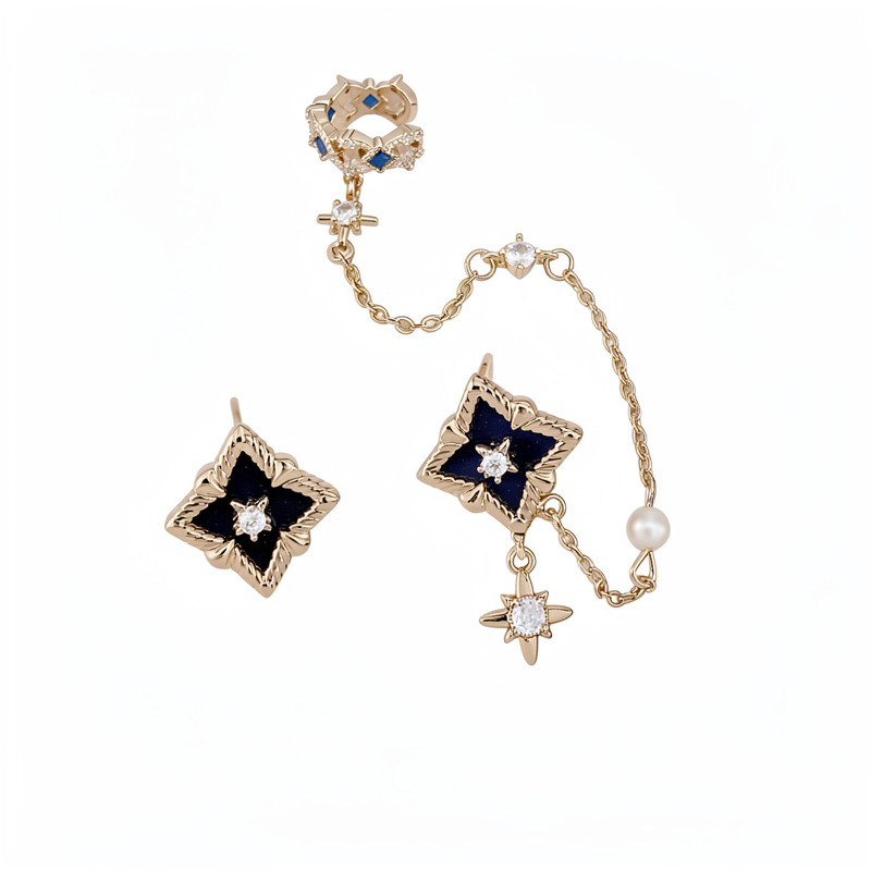 Collar de diamante de zircón de lujo ligero nicho cadena de clavícula personalidad de alta calidad temperamento de moda conjunto de joyería al por mayor