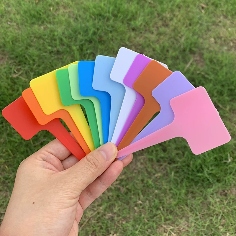 Amazon Жесткая пластиковая садовая этикетка Утолщенная этикетка для растений Цветочная тарелка Маркировочная тарелка 3-го поколения Горшечная растительная тарелка