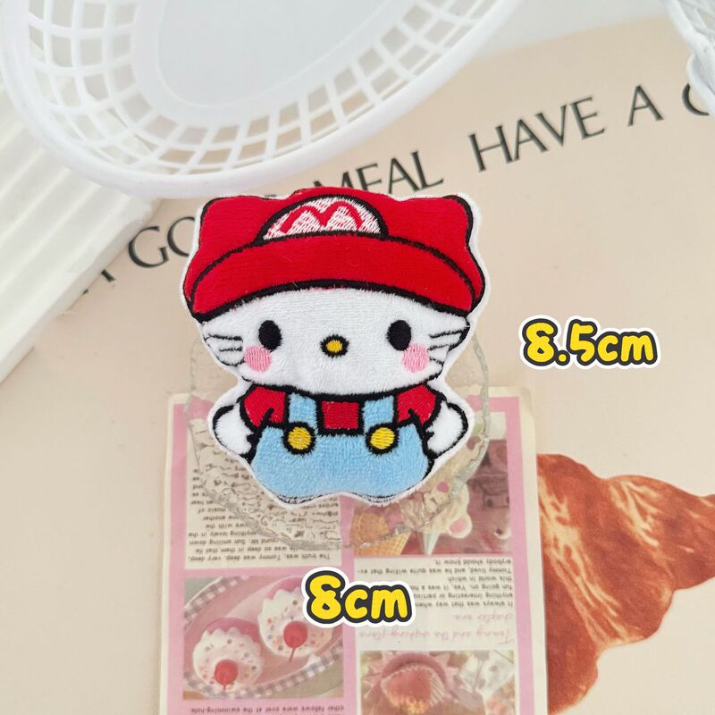 优鑫卡通创意玩偶马里KT少女心玩具公仔可爱发夹头饰儿童服装配饰|undefined