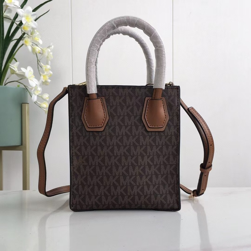 Yang Mi's Same Mk New Genuine Leather Women's Bag Tote Bag Mercer Mini Music Bag Presbyopic Satchel Crossbody Bag