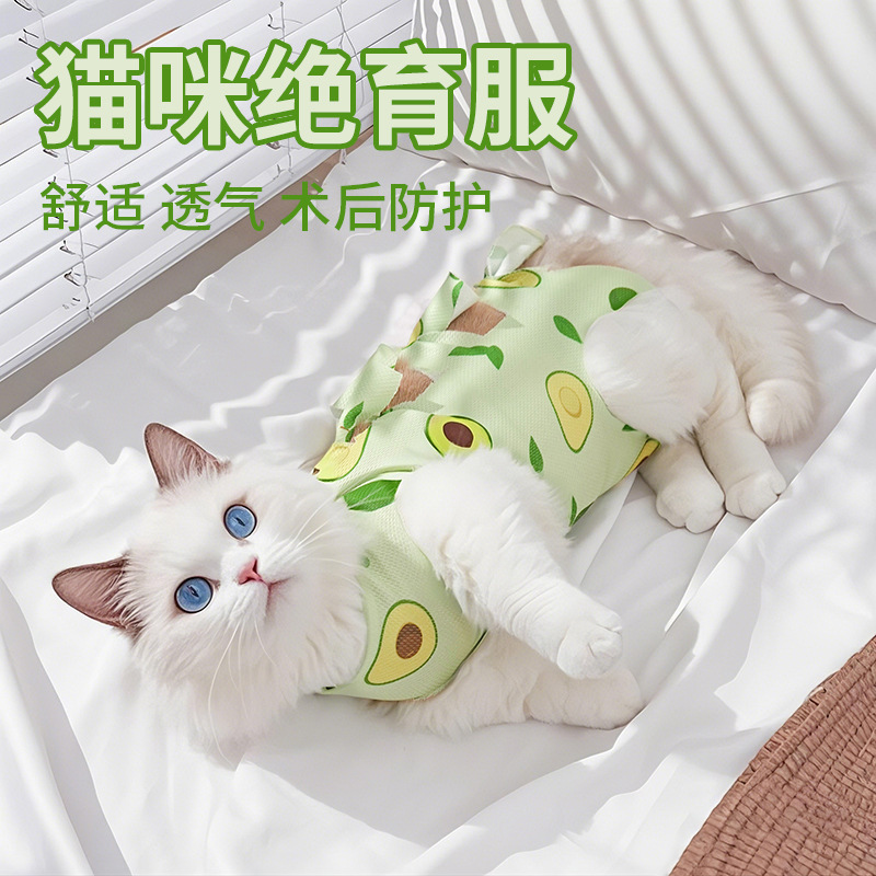 猫の避妊服、ペットの避妊服、小型子犬の離乳服、舐め防止服、子犬の術後服、ペット犬の避妊服|undefined