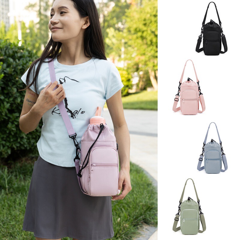 Women's Mobile Phone Bag, Light Luxury, Cute, Casual, Insulated Water Bottle Bag, Niche Design, Fashionable Shoulder Crossbody Bag for Women