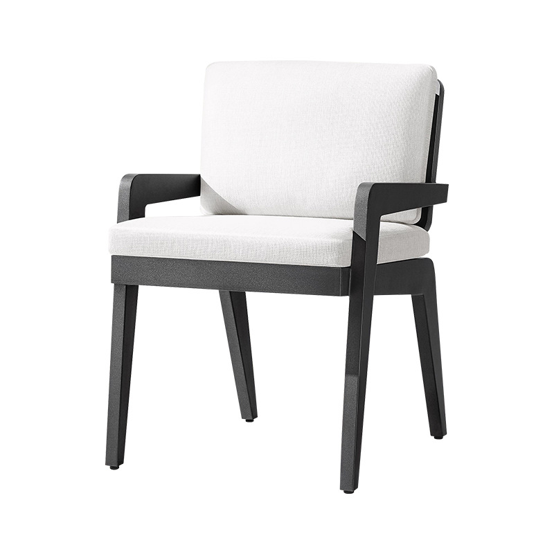 Mesas y sillas de teca para exteriores, muebles de diseño impermeables y resistentes al sol para terraza y patio, juego de mesa y sillas de madera maciza para jardín y villa. image 6