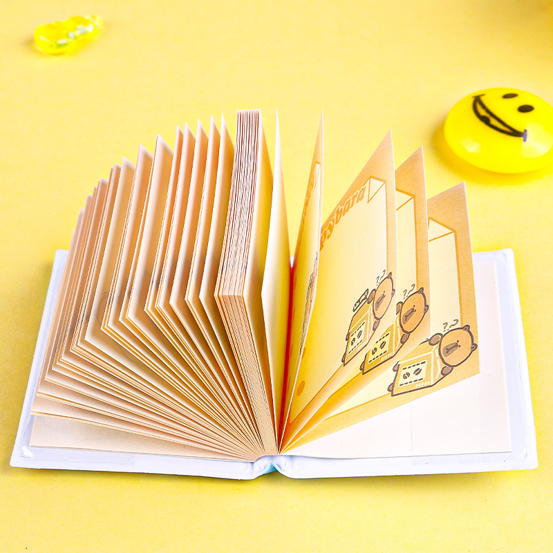 Bells Kapibala Mini cuaderno pequeño Regalo de recompensa para niños de alto valor Notas para estudiantes Libro de bolsillo