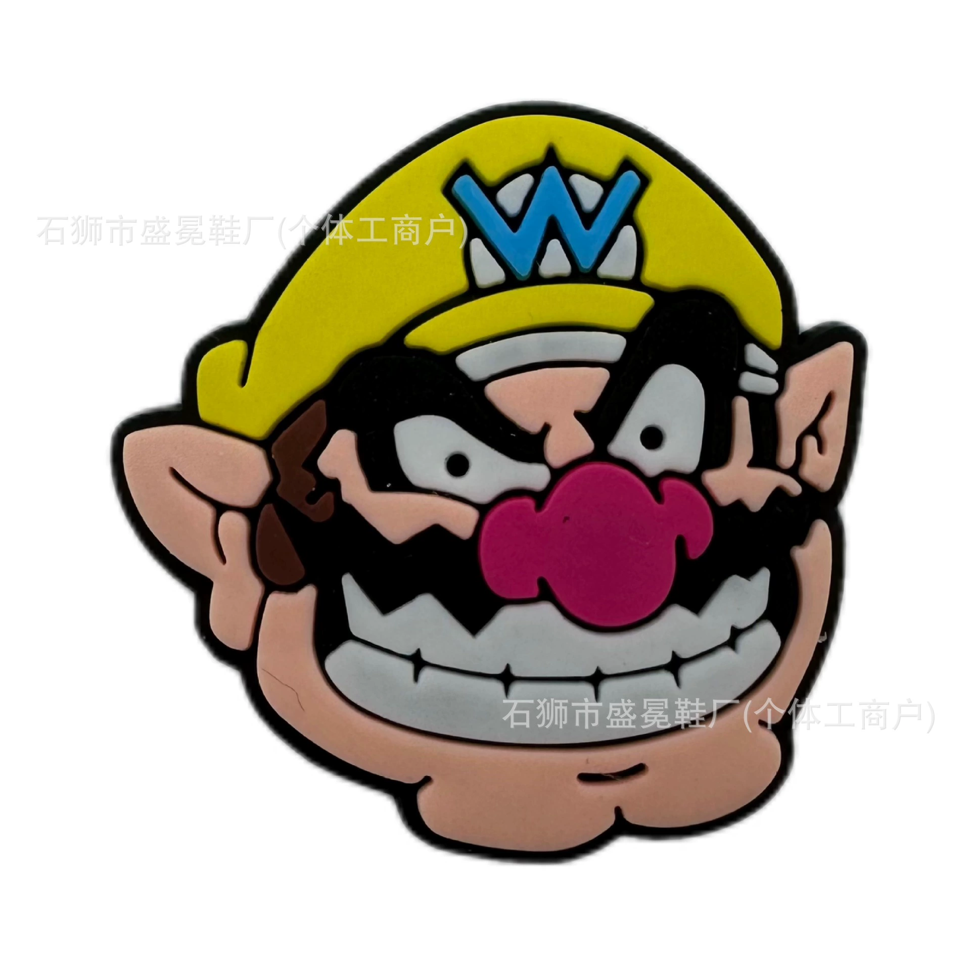 Декоративный элемент для сабо/кроксов Super Mario 55, новый оригинальный дизайн, съемный аксессуар для обуви