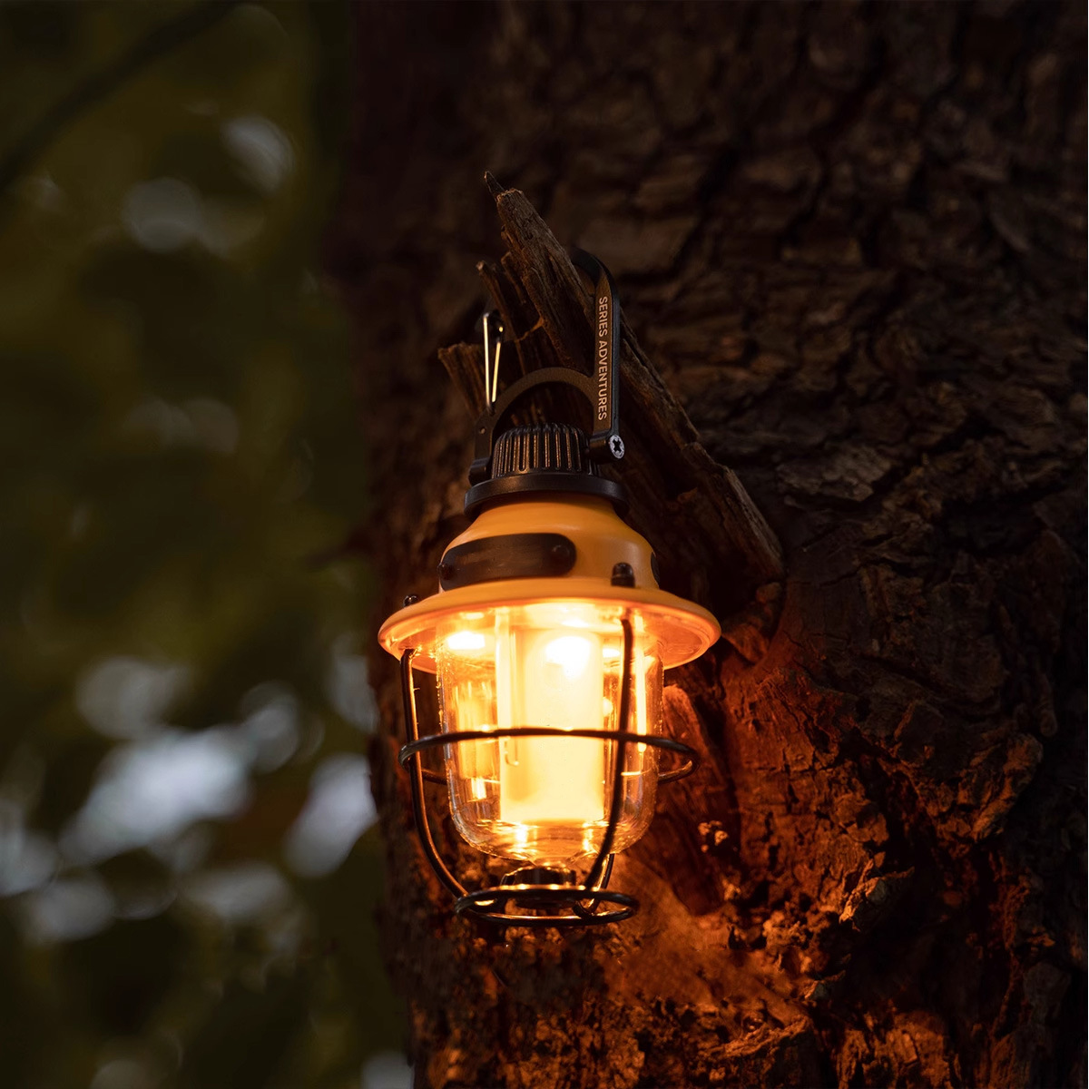 Jiang Fenfa luces de campamento retro al aire libre, carga de pasajeros, camping portátil, picnic, luces de ambiente portátiles, candelabros de arte, linternas de caballos