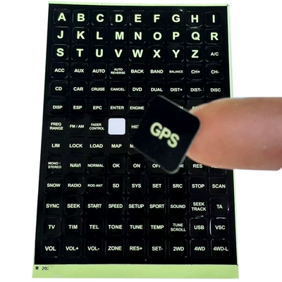Foreign trade car button luminous Car interior film