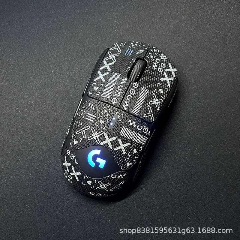 Противоскользящая наклейка для мыши Logitech GPW первого и второго поколения, совместимая с GPROX, всесторонняя впитывающая пот пота, антипотовая наклейка из кожи ящерицы