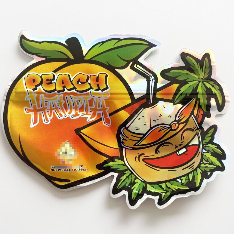 3.5g 现货异型袋镭射材质糖果袋