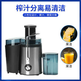 跨境多功能原汁机厨房电动不锈钢大容量榨汁器榨汁分离揽拌机定制