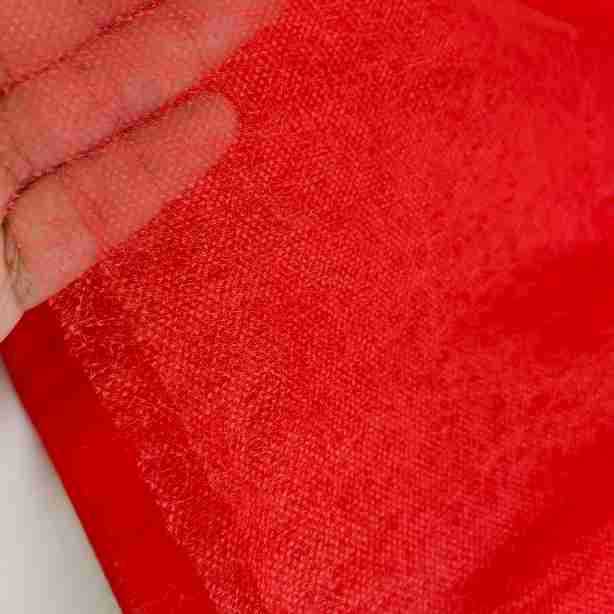 现货大红色9克 3.2m无纺布 湖北仙桃工厂直销 圆帽无纺布 隔层布