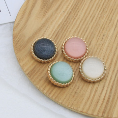 優朵STUDIO 星空金屬紐扣彩色女粗花呢大衣毛衣開衫扣子外套鈕扣