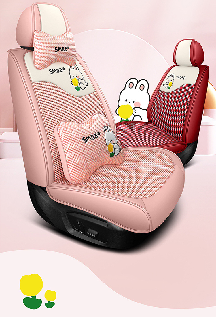 Four Seasons Cross-Border Foreign Trade Car Seat Covers, Four Seasons Seat Cushions, Fully Enclosed Seat Covers, Leather Car Seat Cushions, Wholesale and Dropshipping