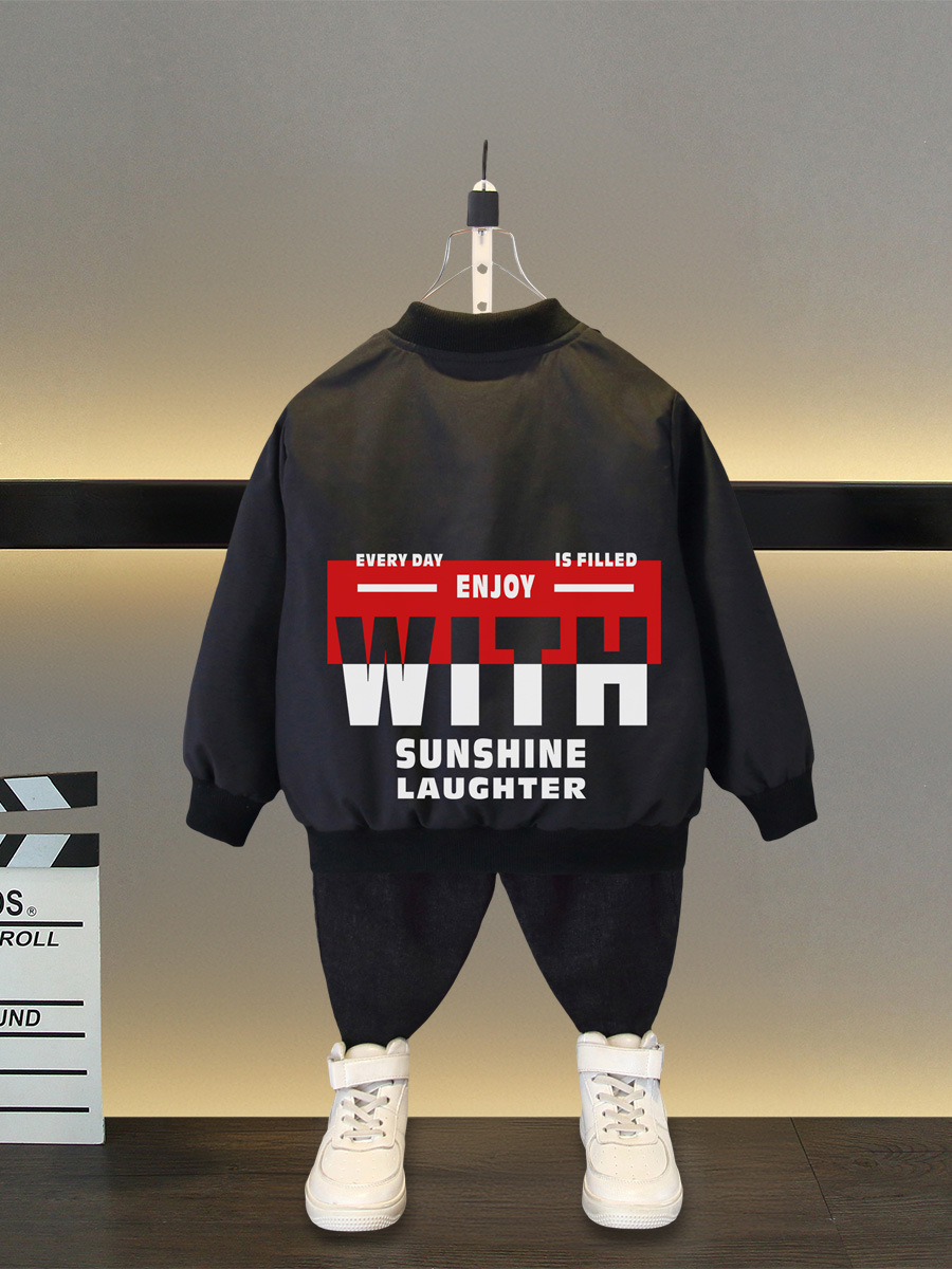 Chaquetas de primavera para niños 2025 nuevas chaquetas de primavera y otoño para niños y niñas Chaquetas de calle fritas de primavera