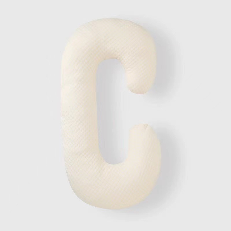 C-Type Multifunctional Pregnant Women Pillow Novice Mother Anxiety Relief Waist Pillow Side Sleeping Pillow Removable and Washable