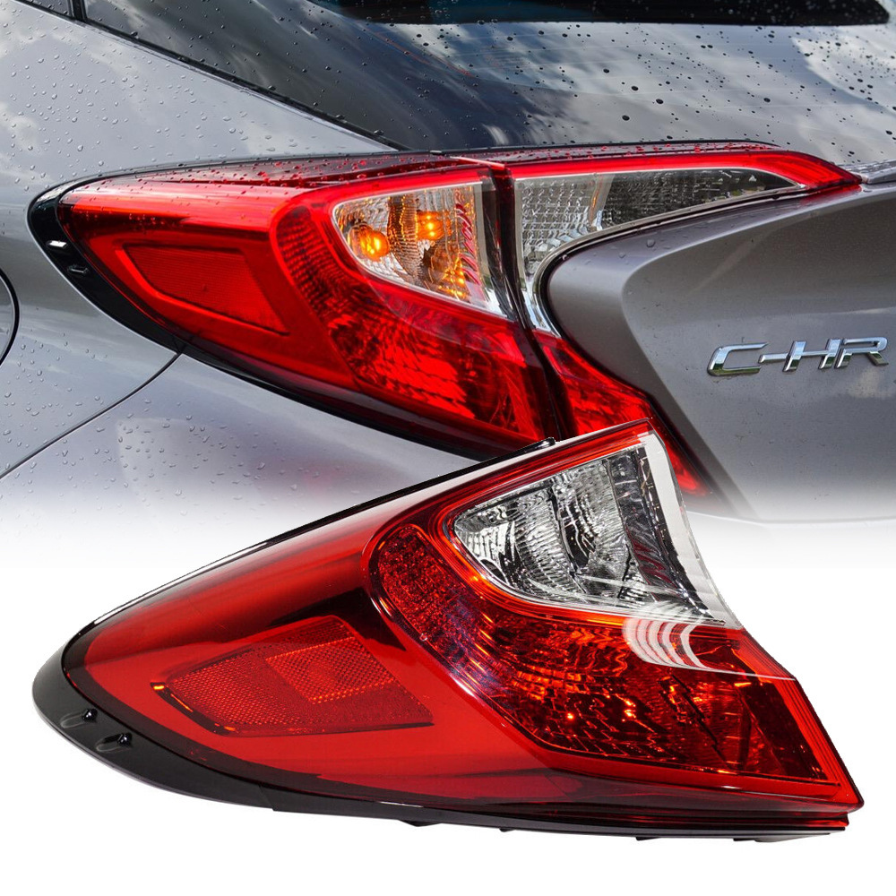 Aplicable a TOYOTA 18 / 19 / 20 / 21 nuevo CHR Yize semieconjunto de luz trasera interior y exterior cubierta de luz de freno de marcha atrás