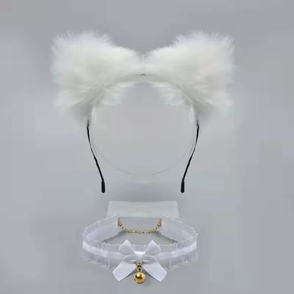Белый (набор с кошачьими ушами)