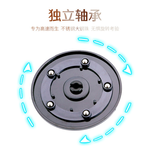 Acrylic three-sided rotating table card, plexiglass triangle table sign, wine sign, table price sign, A4 display stand