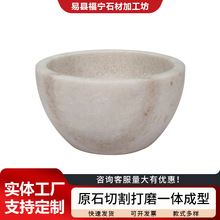 定制简约几何半圆大理石果盘托盘客厅茶几餐厅软装家居装饰品