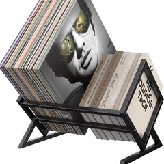 ディスプレイラック収納ラックCD雑誌ビニールレコードレコード配置本鉄本棚収納ラックデスクトップラック