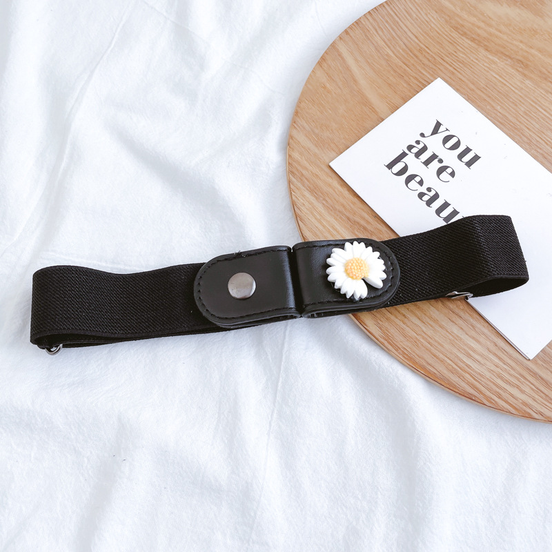 13#Single daisy style-black@