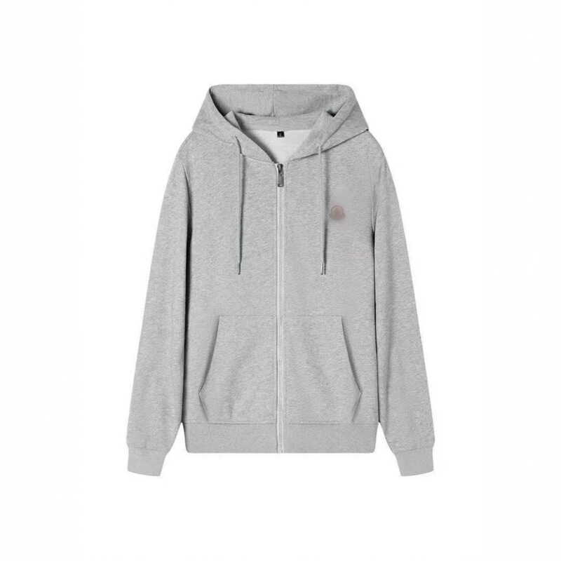 Trendy Brand Zip-Up Hoodie Unisex Spring and Autumn American Style Couple's Top Men's Drop Shoulder Hooded Cotton Jacket