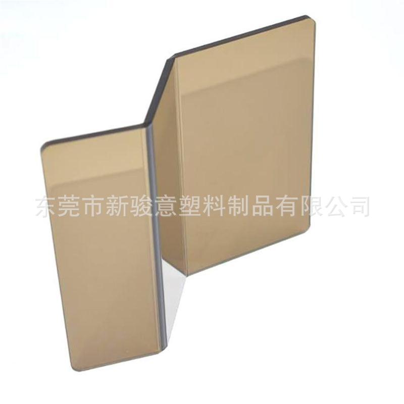 厂家直供透明茶色亚克力防护罩热弯 有机玻璃折弯加工可尺寸